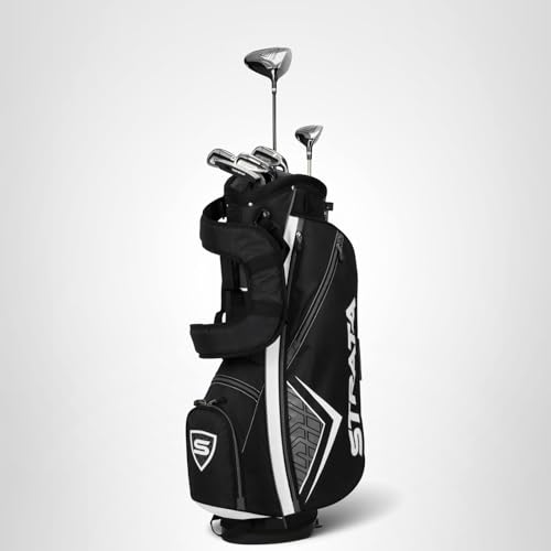 Callaway Golf Men's Strata Intro Complete 9 Piece Package Set (Gray, 9 Piece (strata Intro), Men's, Right Hand)