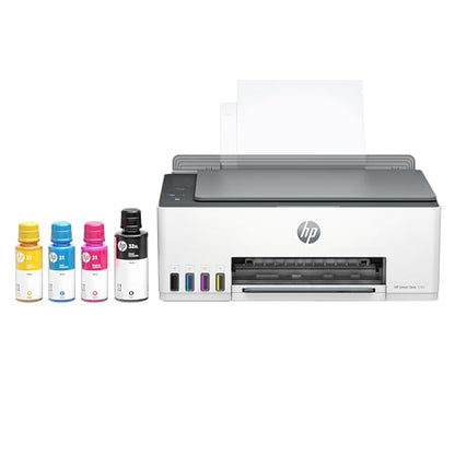 HP Smart Tank 5101 Wireless All-in-One Ink Tank Printer with 2 years of ink included,Print, scan, copy, Best-for-home, Refillable ink tank (1F3Y0A)