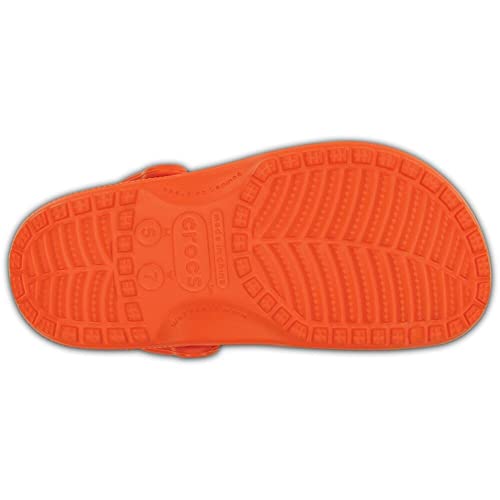 Crocs Unisex Men's and Women's Classic Clog (Retired Colors), Tangerine, 6 US