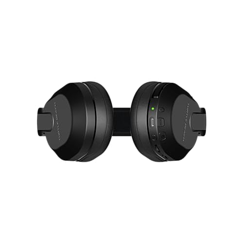 Turtle Beach Stealth 500 Wireless Gaming Headset Licensed for Xbox Series X|S, Xbox One & Works via Bluetooth with PC, Switch & Mobile – 40-Hr Battery, Memory Foam Cushions, Flip-to-Mute Mic – Black