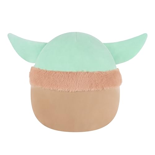 Squishmallows Original 12in “Star Wars” Grogu Plush (Medium-Sized)