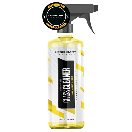Legendary Glass Cleaner 16oz - Auto Window Cleaner Spray for Car Windows & Windshield - No Streaks, Ammonia-Free, Tint Safe - Interior/Exterior Use