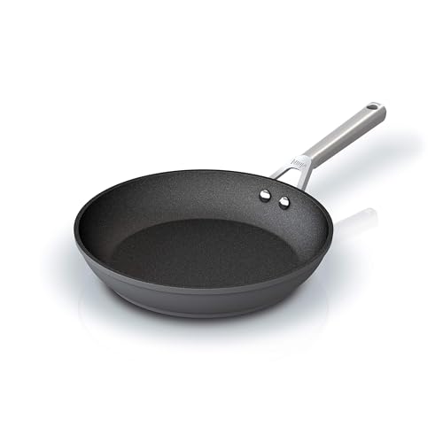 Ninja, Cookware, 12-Piece Cookware Set, Fry Pan, Sauce Pan, Sauté Pan, Glass Lid, Stock Pot, Foodi NeverStick Premium, Hard-Anodized, Nonstick, Oven Safe, Durable Pans, Slate Grey, C39800
