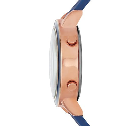 Skechers Women's Westport Digital Chronograph Watch, Color: Rose Gold, Navy (Model: SR6010)