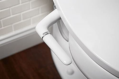 KOHLER 5724-0 PureWash M250 Elongated Bidet Toliet Seat, Manual Non-Electric Bidets for Existing Toilets, Adjustable Bidet Sprayer, White