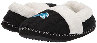 foco NFL NFL Womens Team Color Moccasin Slipper - L