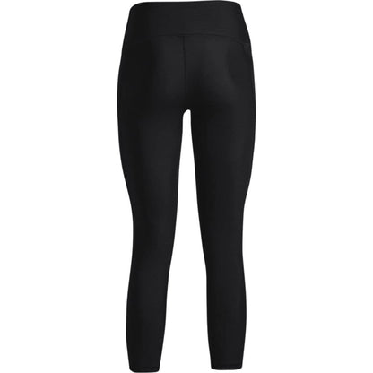 Under Armour Womens HeatGear Armour High Waisted Ankle No-Slip Leggings , Black (001)/White , Large