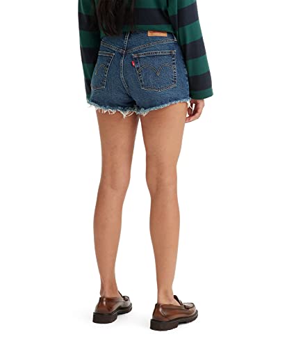 Levi's Women's 501 Original Shorts (Also Available in Plus), Dark Indigo Worn in, 27