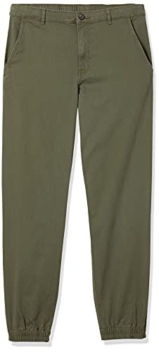 Amazon Essentials Men's Straight-Fit Jogger Pant, Olive, X-Large