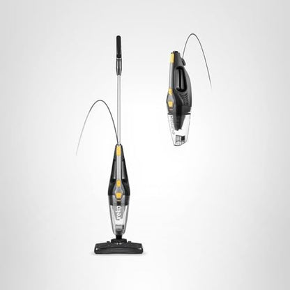 Eureka Blaze Stick Vacuum Cleaner, Powerful Suction 3-in-1 Small Handheld Vac with Filter for Hard Floor Lightweight Upright Home Pet Hair, Dark Black