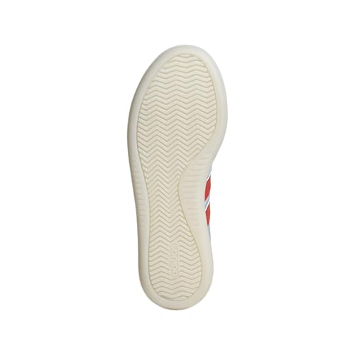 adidas Women's Barreda Decode Sneaker, Clear Sky/Bright Red/White, 9