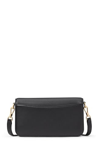 kate spade new york Dakota Smooth Leather Small Crossbody, Black