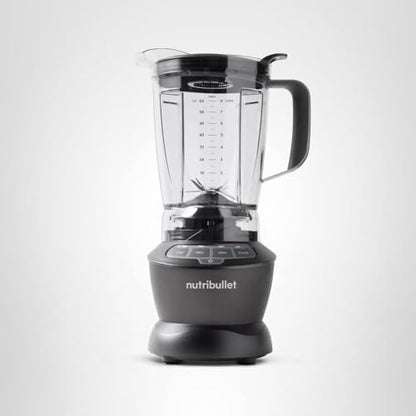 nutribullet Countertop Blender for Shakes, Smoothies, Food Prep, and Frozen Blending, 64 Ounces, 1200 Watt, Dark Gray NBF50400