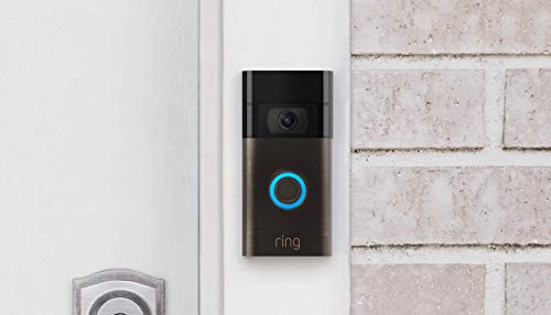 Ring Video Doorbell – 1080p HD video, improved motion detection, easy installation – Venetian Bronze