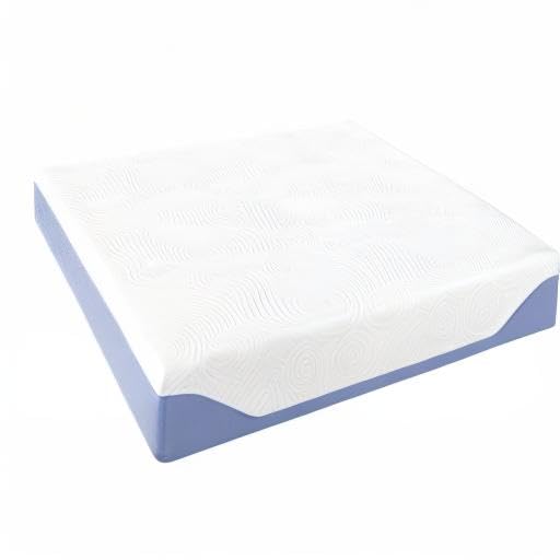 Mellow 10 Inch Cooling Gel-Infused Memory Foam Bed Mattress, Medium Firm Sleep and Breathable Fabric Cover, Twin , Mattress In A Box