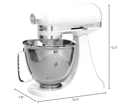 KitchenAid Artisan Mini 3.5 Quart Tilt-Head Stand Mixer - KSM3316X - White