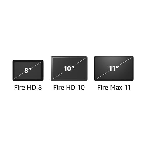 Amazon Fire HD 10 tablet, built for relaxation, 10.1" vibrant Full HD screen, octa-core processor, 4 GB RAM, 32 GB, Black