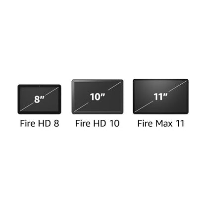 Amazon Fire HD 10 tablet, built for relaxation, 10.1" vibrant Full HD screen, octa-core processor, 4 GB RAM, 32 GB, Black