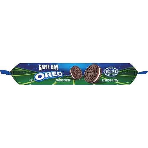 OREO Game Day Chocolate Sandwich Cookies, Limited Edition, 10.68 oz