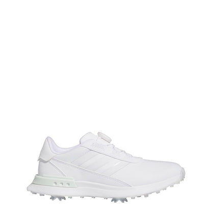 adidas Women's S2G Spikeless BOA 24 Golf Shoes, Footwear White/Crystal Jade, 5.5