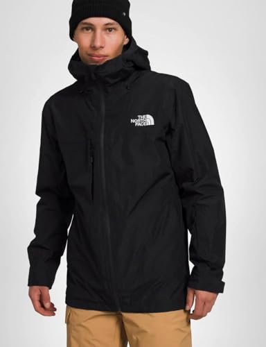 The North Face Men's ThermoBall Snow Triclimate Jacket - 3-in-1 Ski & Snowboard Coat, Waterproof Shell, Insulated Inner, TNF Black-NPF, Medium