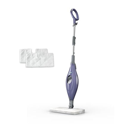 Shark Steam Pocket Mop with 2 Washable Double-sided Pads, Purple, S3501