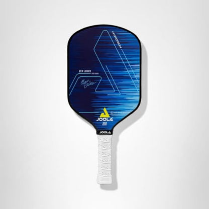 JOOLA Ben Johns Hyperion CAS 16 Pickleball Paddle - Carbon Abrasion Surface with High Grit & Spin, Sure-Grip Elongated Handle, 16mm, with Polypropylene Honeycomb Core, USAPA Approved