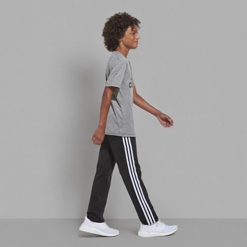 Adidas Boys Iconic Tricot Jogger Track Pants Iconic Adi Black, 7 Regular