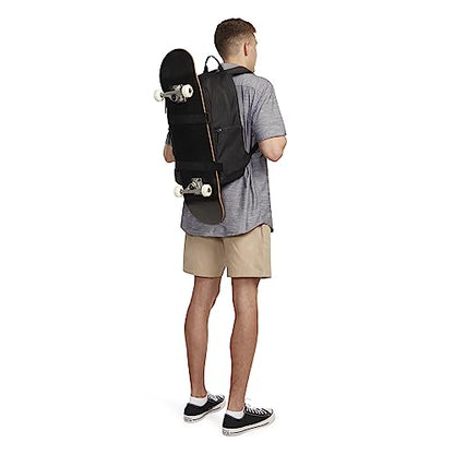 Hurley Mens Skateboard Backpack, Black, One Size