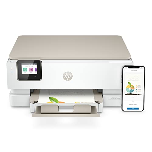 HP ENVY Inspire 7255e Wireless Color Thermal Inkjet Printer, Print, scan, copy, Easy setup,Mobile printing, Best-for-home, 3 month Instant Ink trial included
