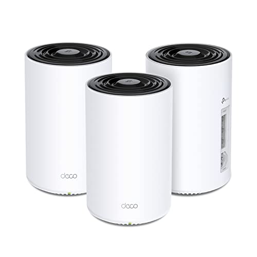 TP-Link Deco Powerline Mesh WiFi 6 System (Deco PX50), Covers up to 6,500 sq.ft, Replaces Routers and Extenders, Signal Through Walls and Floors, Compatible with Alexa and Google Home, 3 Pack