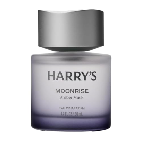 Harry's Moonrise Men's Cologne - Amber Musk Scent - 1.7 fl oz - Notes of Saffron Flower, Iris & Dry Musk - Long-Lasting Eau de Parfum Men's Fragrance