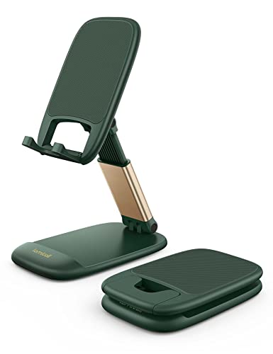 Lamicall Cell Phone Holder, Desk Accessories - Green iPhone Cellphone Stand, Office Desktop Accessories, Office Must Have, Gifts for Desk Decor, Telephone Stand
