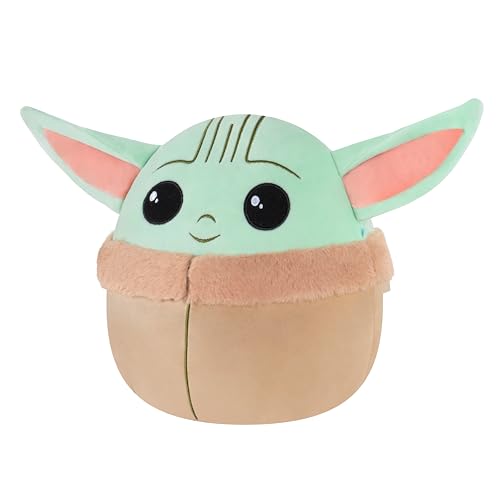 Squishmallows Original 12in “Star Wars” Grogu Plush (Medium-Sized)