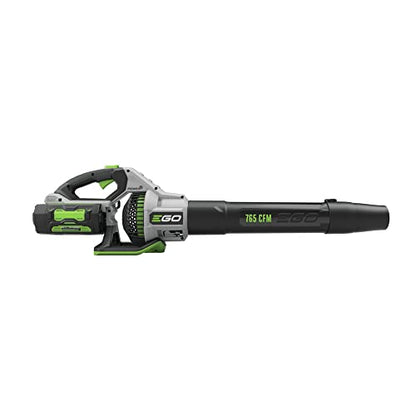 EGO Power+ LB7654 765 CFM Variable-Speed 56-Volt Lithium-ion Cordless Leaf Blower with Shoulder Strap, 5.0Ah Battery and Charger Included