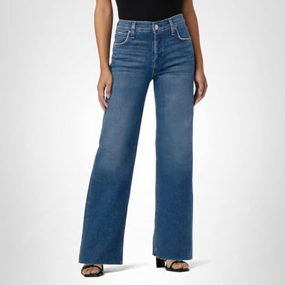 Hudson Women's Rosie High Rise Wide Leg Ankle Jean, Upscale, 26