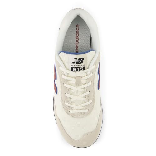 New Balance Men's 515 V3 Sneaker, Sea Salt/Red Rock, 10.5