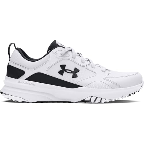 Under Armour Men's Charged Edge, (101) White/White/Black, 11, US