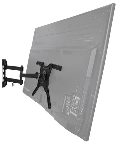 Mount-It! Full Motion TV Wall Mount with Swivel Arm for 28" 32" 40" 43" 48" 50" 55" Inch Flat Screen TVs