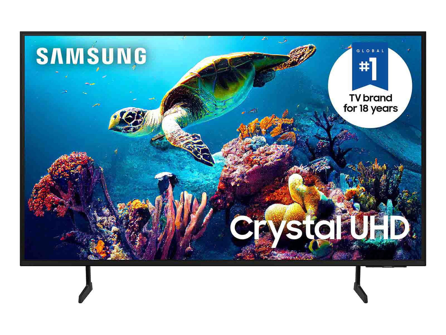 SAMSUNG 55” Class DU6900 Crystal UHD 4K Smart TV UN55DU6900FXZA