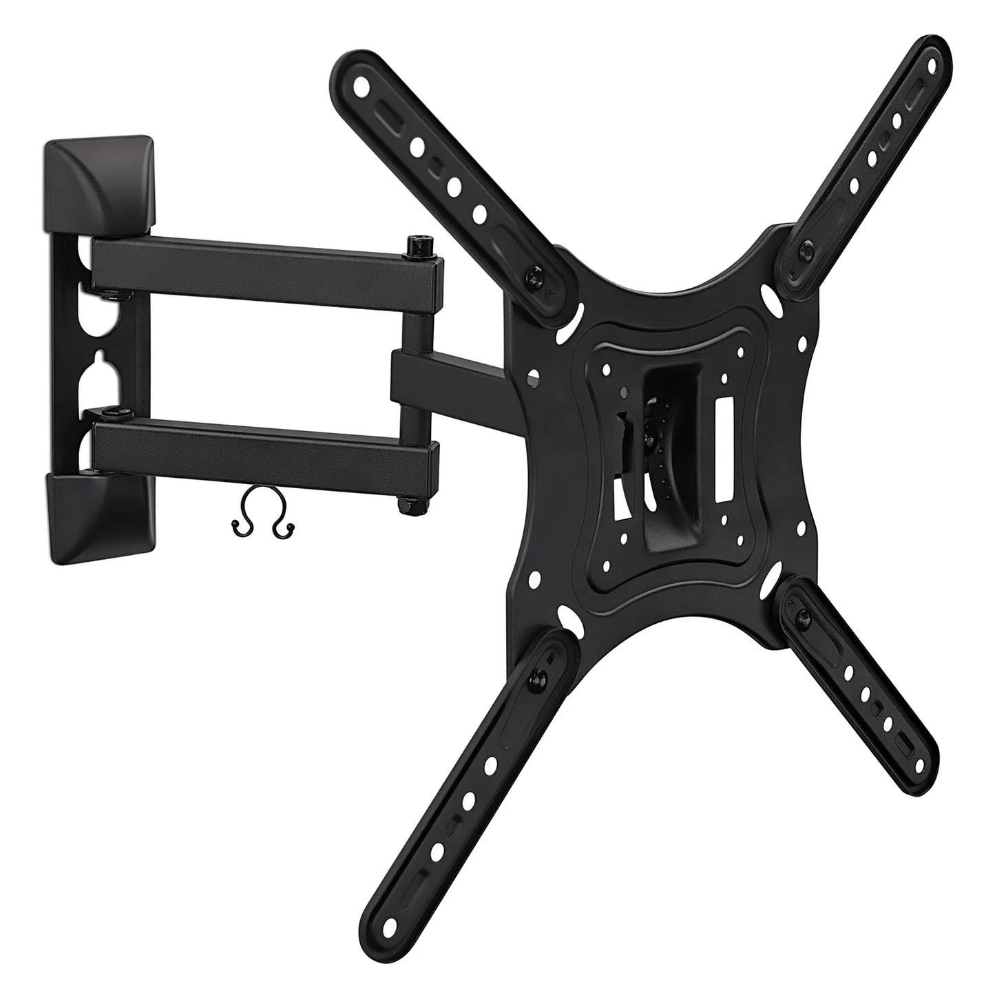 Mount-It! Full Motion TV Wall Mount with Swivel Arm for 28" 32" 40" 43" 48" 50" 55" Inch Flat Screen TVs