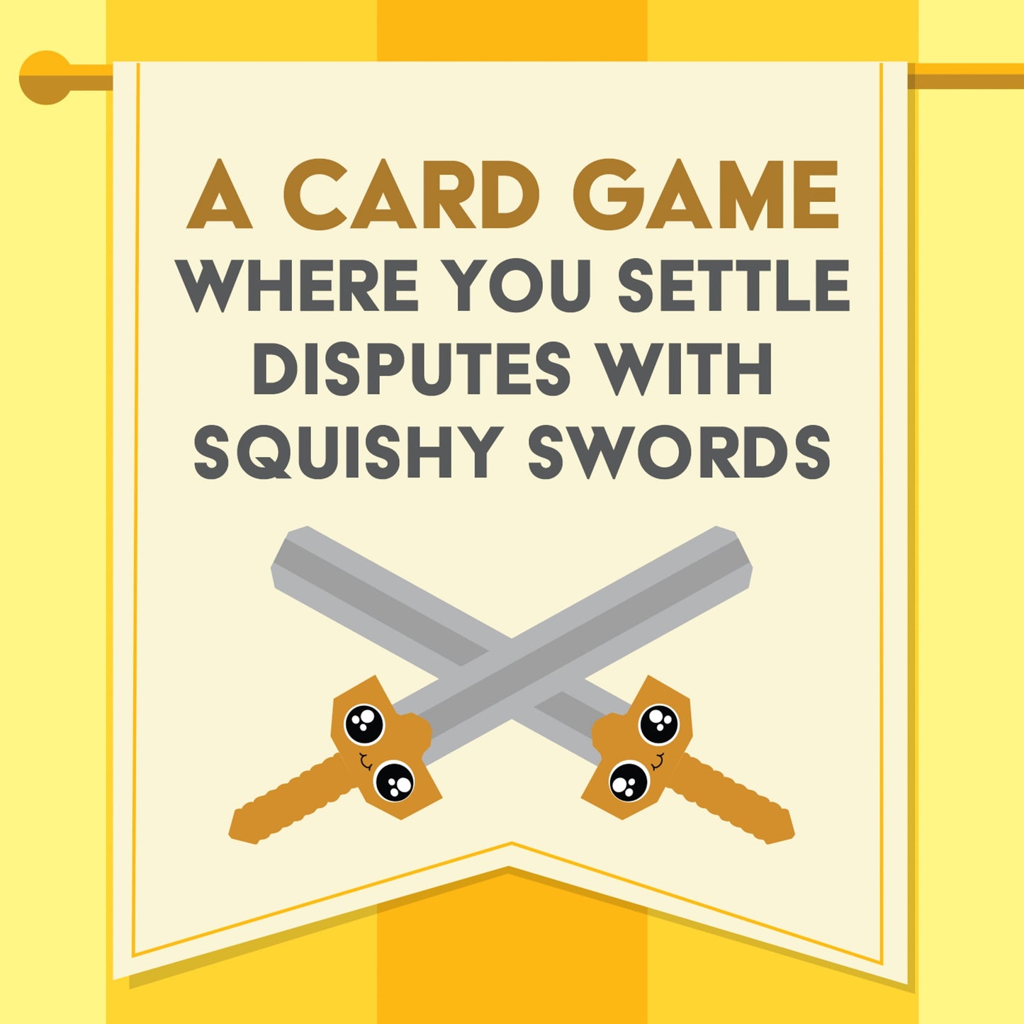 Let's Hit Each Other with Fake Swords Party Game from Exploding Kittens