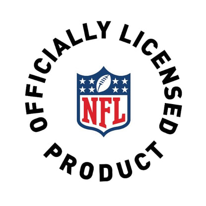 The Memory Company Officially Licensed NFL 40oz Stainless Steel Tumbler - Double Wall Insulated Travel Cup with Handle and Straw Lid - Crystal Rhinestone Design