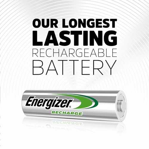 Energizer Power Plus Rechargeable AA Batteries (8 Pack), Double A Batteries