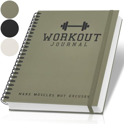 The Ultimate Fitness Journal for Tracking and Crushing Your Gym Goals - Detailed Workout Planner & Log Book For Men and Women - Great Gym Accessories With Calendar, Nutrition & Progress Tracker