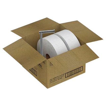 Charmin Toilet Paper Ultra Soft, Forever Roll Starter Kit, 1 Holder, 2 Rolls, 2-ply Bath Tissue
