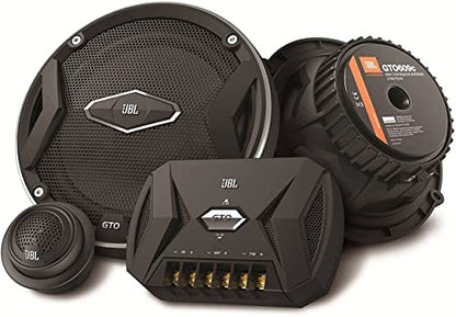 JBL GTO609C 270 Watts 6-1/2" Premium Car Audio Component Stereo Speaker System with Patented Plus One Woofer-Cone Technology