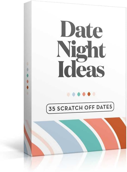 All Natural Shop Romantic & Fun Scratch Off Date Night Ideas Card Game, Valentine's Gift for Him or Her, Couple Gifts for Boyfriend, Girlfriend, Wife, Husband, Men, Women & More
