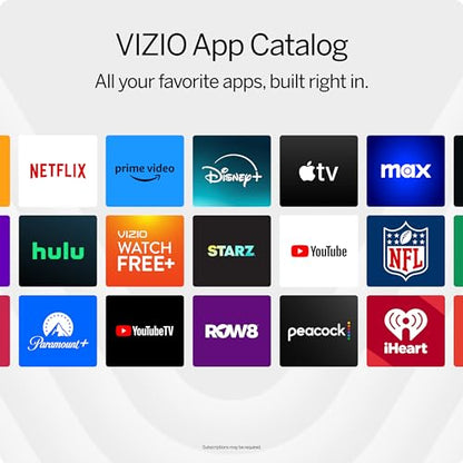 VIZIO 50-inch MQX-Series 4K 120Hz QLED HDR10+ Smart TV with Dolby Vision, Active Full Array, 240Hz @ 1080p PC Gaming, WiFi 6E, Apple AirPlay, Chromecast Built-in, M50QXM-K01, 2023 Model