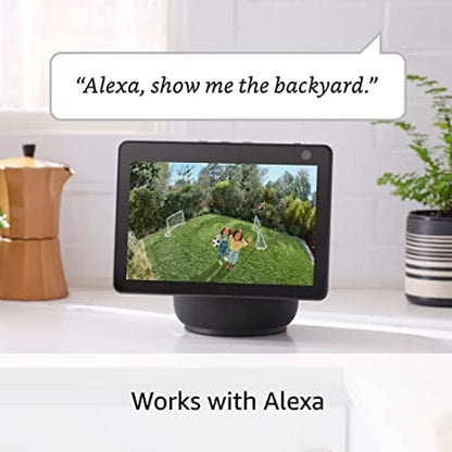 Ring Spotlight Cam Plus, Battery (newest model), Home or business security with HD video, Two-Way Talk, Color Night Vision, and Security Siren, 2-pack, Black